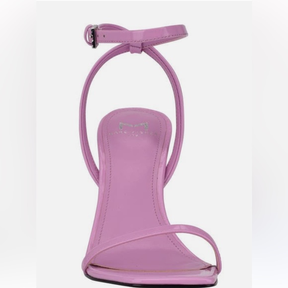 NWOT MARC FISHER LTD Arthur Women’s Patent Leather Ankle Strap Heeled Sandal - Picture 6 of 15